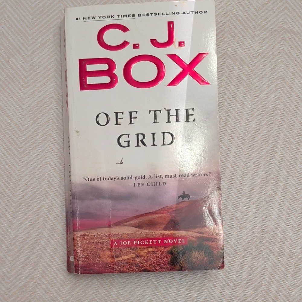 C.J. Box 'Off the Grid' Paperback Book